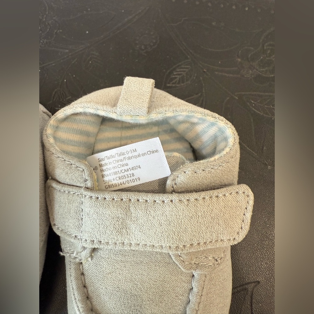Gray Baby Loafers - Picture 2 of 4